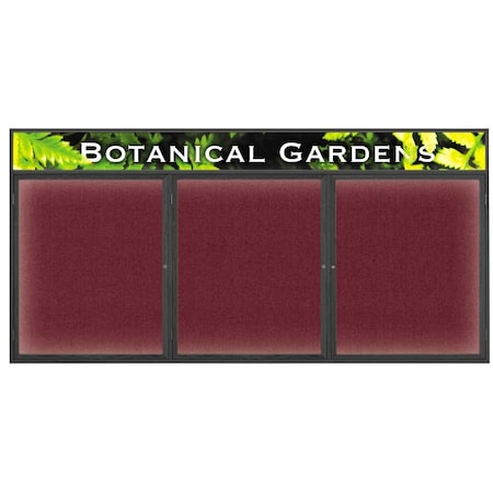 United Visual Products Open Faced Traditional Corkboard, 48x36" UV642A-BRONZE-CLOUD